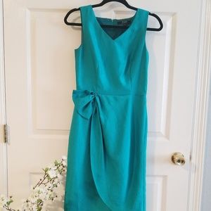 ALEX MARIE sleeveless teal dress